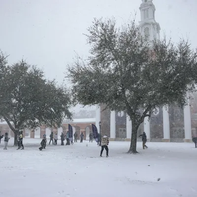 Coastal Churches, NOBTS Have Fun in the Snow While Continuing Ministry | Baptist Press