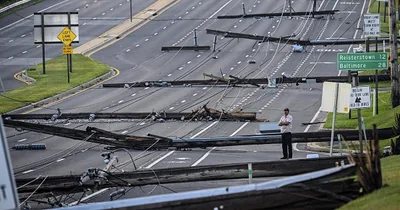 Two Dead after Thunderstorms in Eastern U.S., Thousands without Power