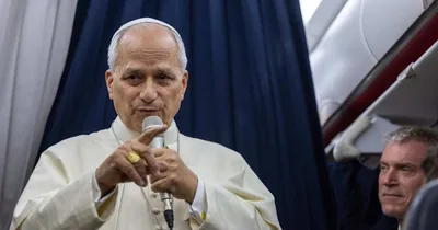 Pope Leo says he is not ‘in panic mode’ over AI dangers