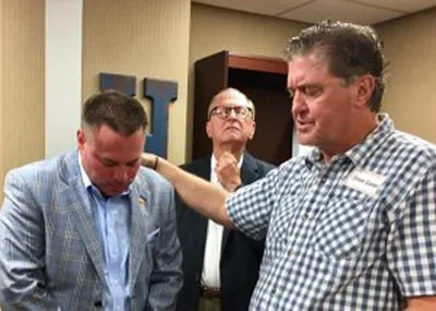 Players & Coaches Gather for Football & the Gospel