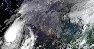 Hurricane Lidia Makes Landfall in Mexico