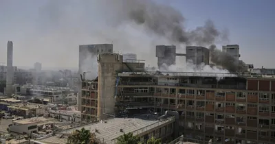 Israeli Hospital Hit in Iranian Barrage