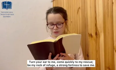 Ukrainians leaning on Psalm 31 to get them through the horror of war