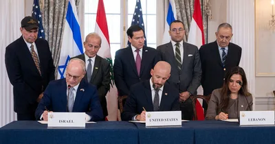 Israel, Lebanon sign U.S.-mediated peace framework