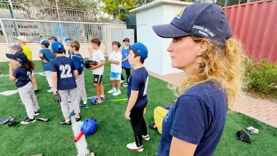 Woman with a Rich Family Baseball Legacy Hits Home Run in Jerusalem by Teaching Kids America's Pastime | CBN