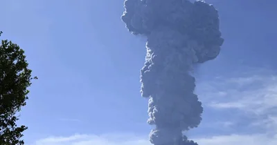 Indonesian volcano spews lava and ash in month-long series of eruptions