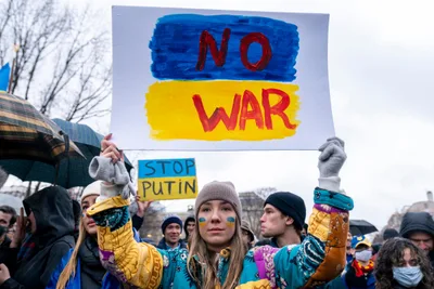 Prayers and despair: Ukrainians in the US decry invasion