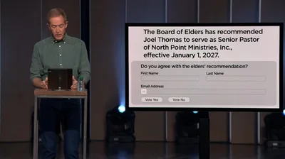 Andy Stanley to step down as head of North Point Community Church next year