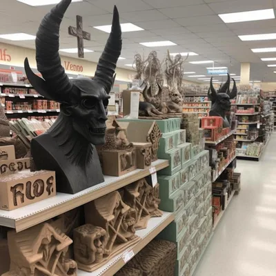Satanic Temple activist sparks outrage over demonic — and fake — Hobby Lobby merchandise