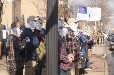Over the Weekend, Fusions of Faith and Extremism at Drag Show Protests Across Country