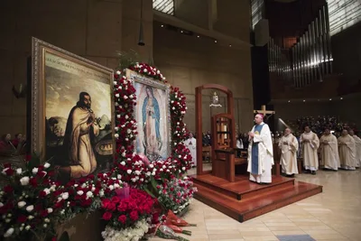 Thousands gather in L.A. to honor Our Lady of Guadalupe