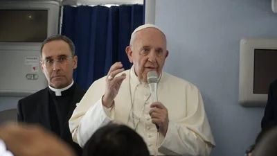Full text of Pope Francis' in-flight press conference from Japan