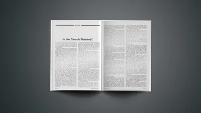 Is the Church Finished?