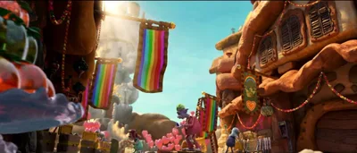 Rainbow flags, RuPaul and Lance Bass: LGBT symbols abound in 'Trolls Band Together'