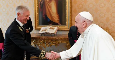 Pope Francis meets with Russian ambassador to the Vatican