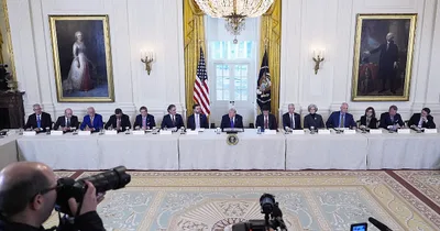 Trump meets with oil, gas executives at White House