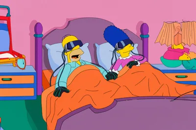 'The Simpsons' Perfectly Predicted the Apple Vision Pro Back in 2016 - RELEVANT