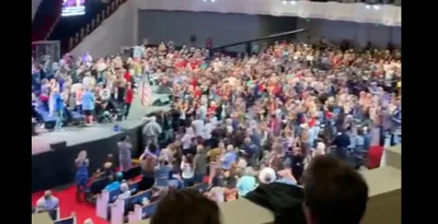 Just a Church Full of People Chanting 'Let's Go, Brandon' - RELEVANT