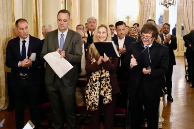 Historic Prayer Meeting with Argentinian President Milei on the Day of Evangelical Churches