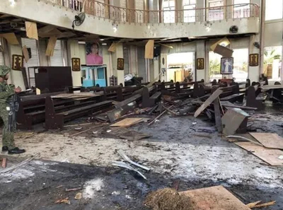 Philippines: 2 terrorist widows responsible for twin suicide bombings that killed 15 near cathedral