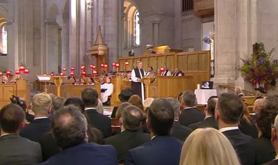 Service of Thanksgiving Held for Queen in Northern Ireland