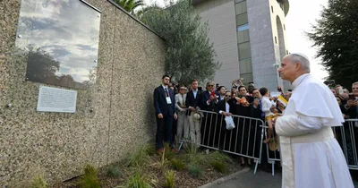 Pope Leo meets French abuse victims in Lourdes
