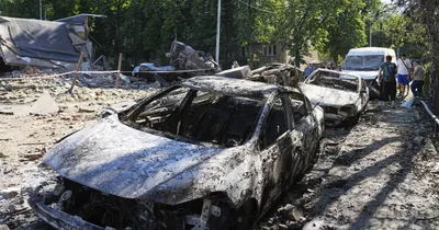 Russia launches slew of drones at Ukraine