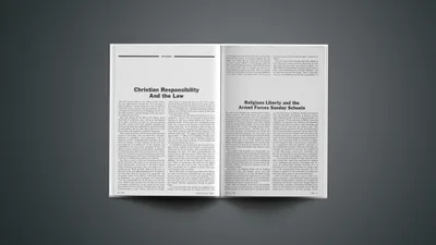 Christian Responsibility And The Law