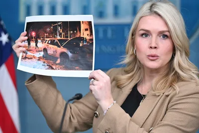 Karoline Leavitt blames 'deranged' Democrat officials for inflaming violence against ICE