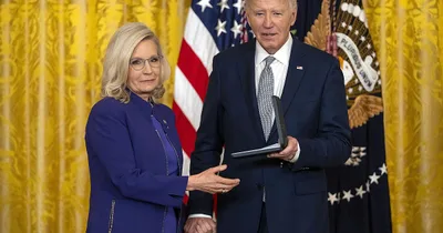 Liz Cheney Receives Presidential Medal for Leading Jan. 6 Investigation