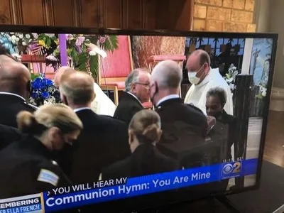 Police chaplain 'mortified' he mistakenly gave Chicago mayor Communion at Officer Ella French’s funeral
