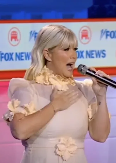 ‘I love my country’: Natalie Grant shares why she sang national anthem at Republican debate