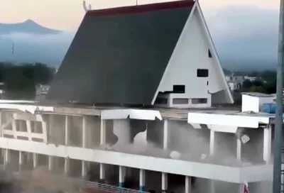 Powerful magnitude-7.7 earthquake strikes Indonesia's Flores Island