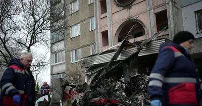 Senior Ukrainian Official Among Dead in Helicopter Crash