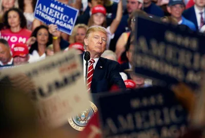 Ultra-Orthodox Jews proclaim ‘Trump 2024’ in the midst of a religious celebration