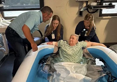 Huntsville Hospital ICU Nurses Help Patient Get Baptized a Week before Death