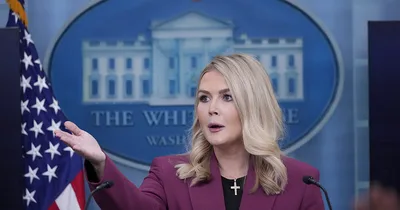 Youngest-ever White House press secretary makes debut