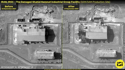 Israeli Satellite Images Show Aftermath of Explosion at Alleged Iranian Missile Factory