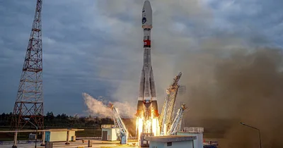 Russia launches rocket, racing India to the moon's southern pole