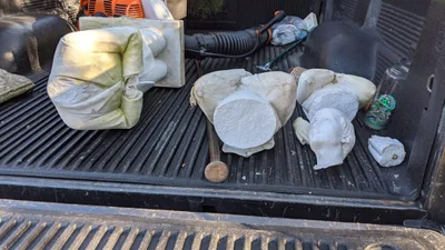 Grotto vandalized at parish in Northern Virginia