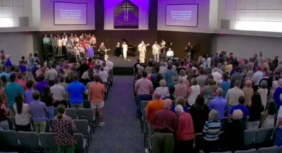 Arkansas church celebrates return to worship center after tornado | Baptist Press