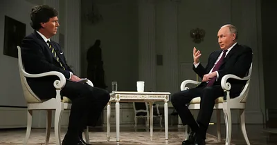 Former Fox News Host Tucker Carlson Interviews Vladimir Putin