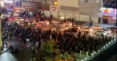 Iran blames Trump for ongoing protests, shuts down internet access