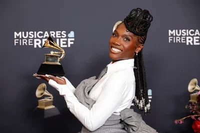 Rapper Doechii Thanks God after Winning Grammy