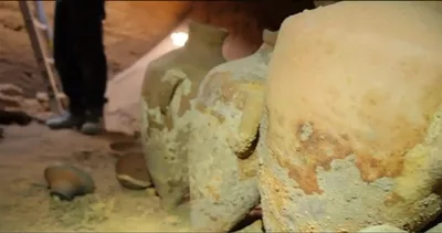 Archaeologists Discover Burial Cave Filled with Intact Pottery Dating to Ramses II, Exodus from Egypt