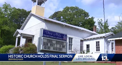 Historic 182-Year-Old Alabama Church Closes Its Doors Due to Dwindling Attendance