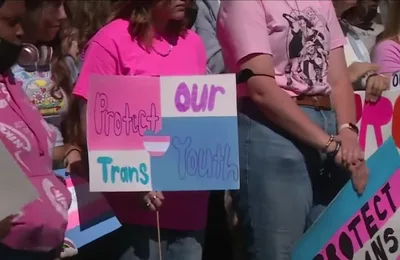 Thousands of Virginia Students Stage Walkout to Protest Youngkin Admin's Proposed Trans Guidelines