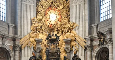 Historic ‘Chair of St. Peter’ on public display in Vatican basilica for first time in 150 years