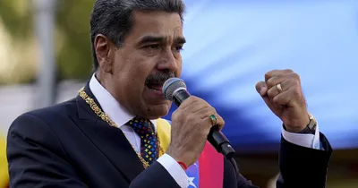 Venezuelan president begins third term amid protests