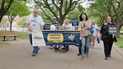Jews, Christians in Texas March to Remember Holocaust, Fight Anti-Semitism